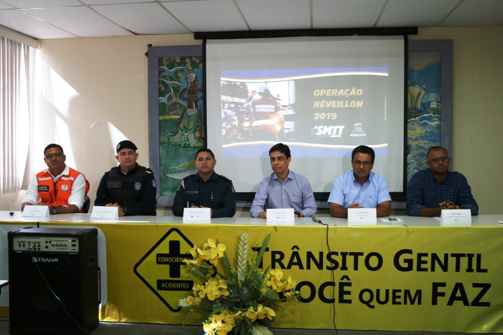 Órgãos municipais apresentam plano de trabalho para o Réveillon 2019 - SMTT Aracaju